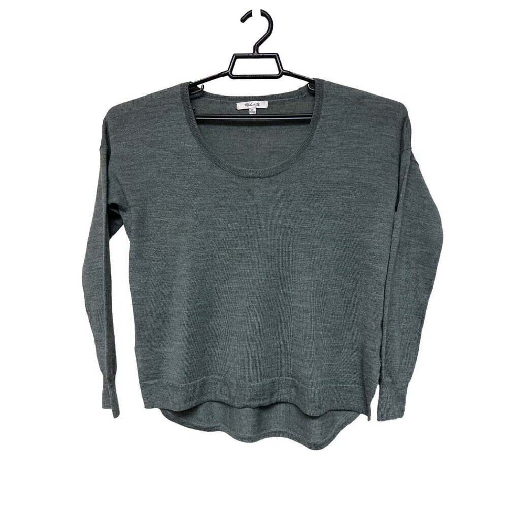 Madewell Grey Long Sleeve Sweater Pull Over Women's Size XS